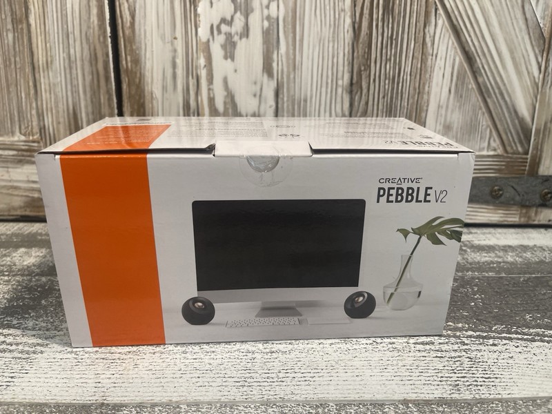 Creative - Desk Top - Pebble V2 2.0 Speaker System - 8 W RMS - Black New gallery