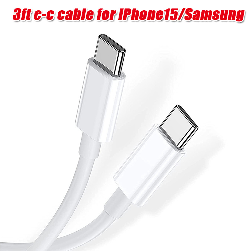 IPhone 16 17 Pro Max Plus USB-C to USB-C Cable Fast Charging PD Type C Cord lot