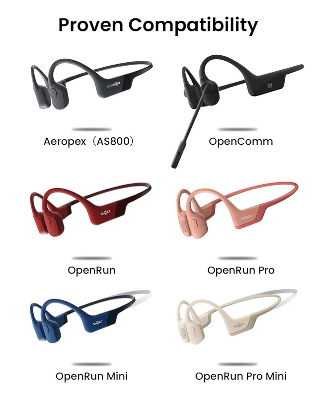 𝟐𝐏𝐚𝐜𝐤 for Shokz Charging Cable USB Magnetic Charger for Aftershokz Aeropex gallery