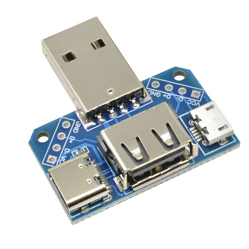USB Head Male USB Connector to Type-c Micro Female USB 2.54mm 4P USB adapter gallery