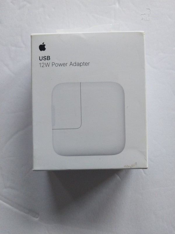 Apple 12W USB Power Adapter Original OEM for iPhone iPad White A2167 gallery