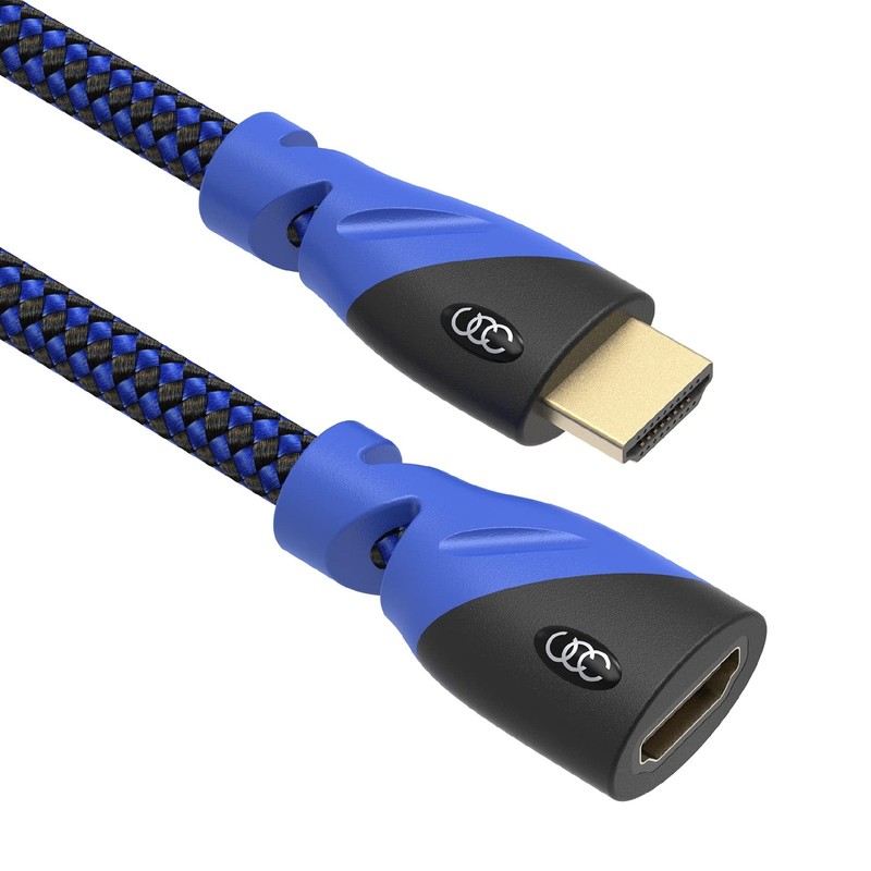 HDMI Extender Male to Female, Extension Cable ( 15 Feet ) High-Speed HDMI Cab…