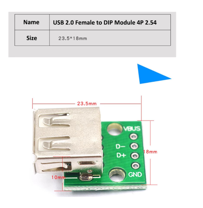 Typec Soldered Module Circuit Board Power Supply-USB to2.0/3.0 Female/Male MICRO gallery