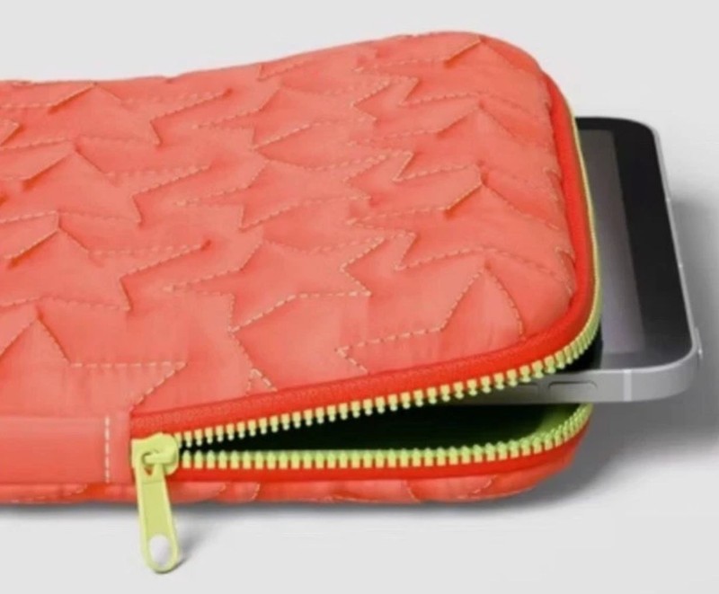 HEYDAY Tablet Sleeve up to 12.9", Soft-Touch 6ft Charging Orange Cable, True Wir gallery