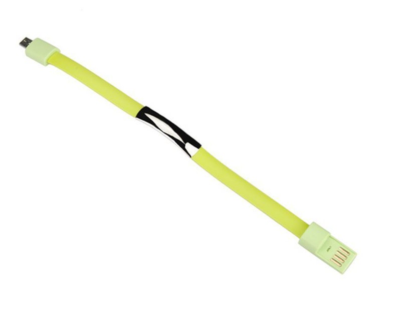 8 Pin/Micro USB To USB Cable Bracelet Charger Data Sync Cord For Samsung iPhone6 gallery
