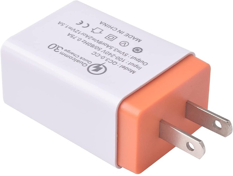 Alitutumao Flip 6 Fast USB Type C Charging Cable，Replacement 3.3 feet, Orange gallery