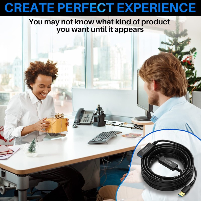 Usb 3.0 Active Extension Cable 40 Feet Long Usb Typea Male To Female Extender Co gallery