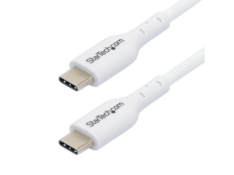 StarTech 6ft (1.8m) White USB-C Charging Cable, USB C Cable, USB 2.0 Type-C gallery