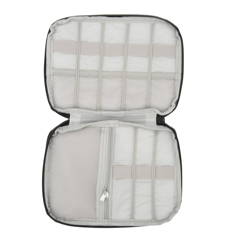 Electronics Organizer Data Cable Charger Collector Multi Functional Bag Cabl BT0 gallery