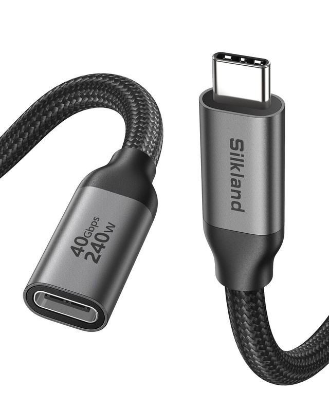 40Gbps USB 4 Extension Cable for Thunderbolt 4, [240W Charging, 8K 60Hz] USB …