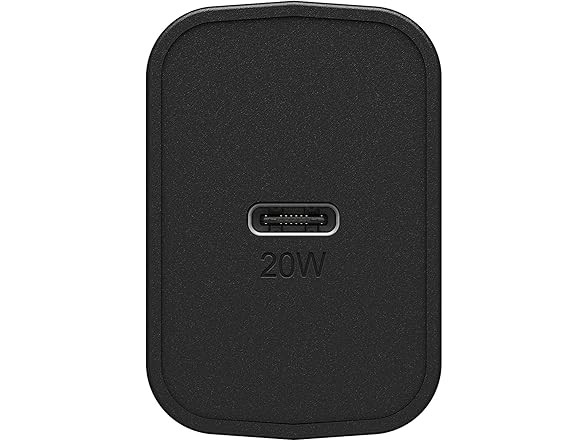 OtterBox USB-C Fast Charge Wall Charger 20W Rugged Design Black iPhone & Samsung gallery