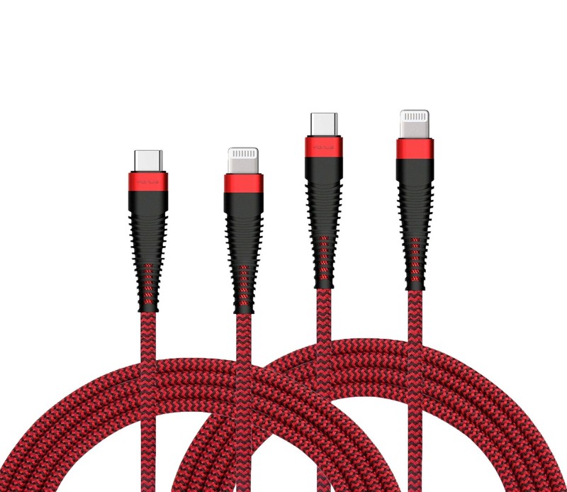 For iPhone 11 12 13 14 Pro Max SE Fast Charge 6ft and 10ft Long PD USB-C Power