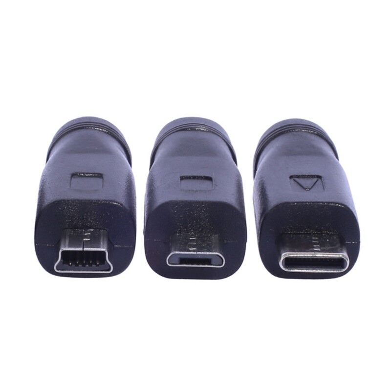 Phones Converter DC5.5x2.1 Female to Type-C USB USB Adaptor gallery