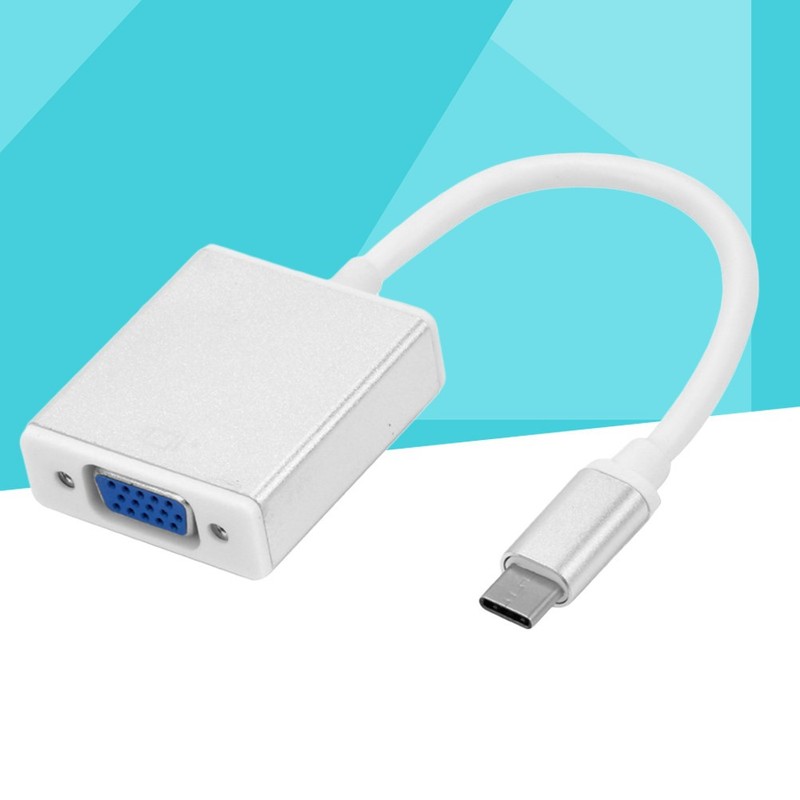 Monitor Display Cable Projector Adapter Laptop USB Vga Type-c Converter gallery