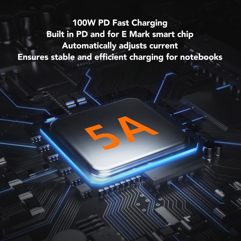 Type C To DC Power Adapter Female To Male 100W PD Fast Charging USB C To DC FNQW gallery