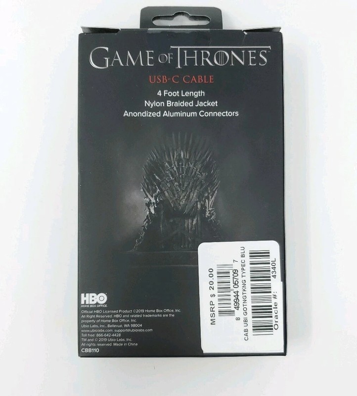 New Game of Thrones - The Night King - Limited Edition USB-C Cable ATT Exclusive gallery