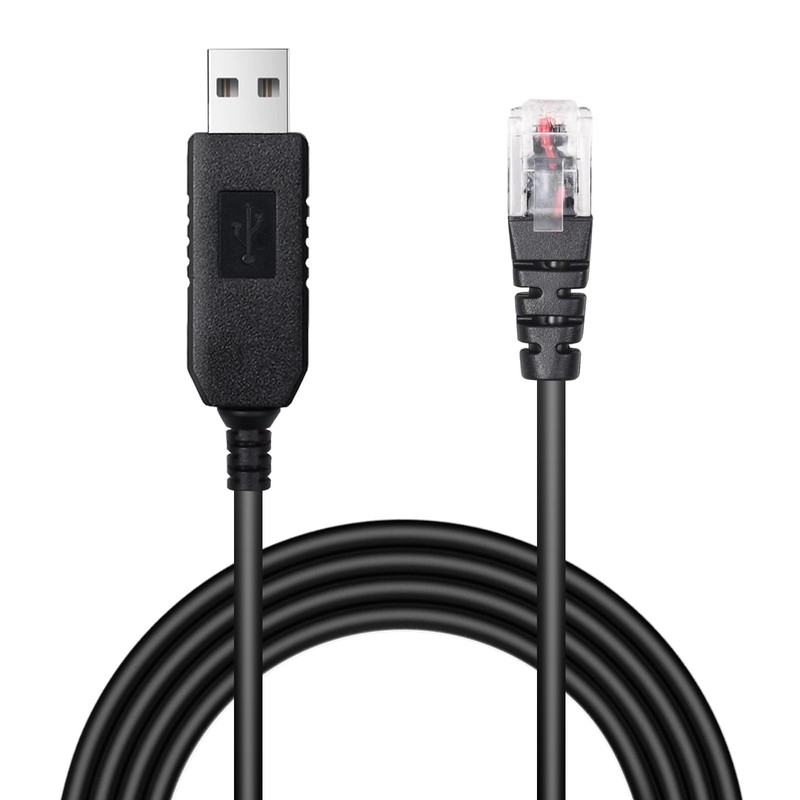 4.92FT USB to RJ11 Plug Cable,USB 5V-12V Power Cable,Radar Detector Cable wit…