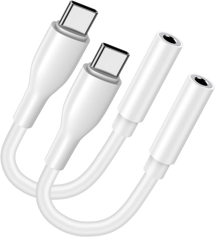 Adaptador de auriculares de audio USB C a 3,5 mm para teléfonos tipo C