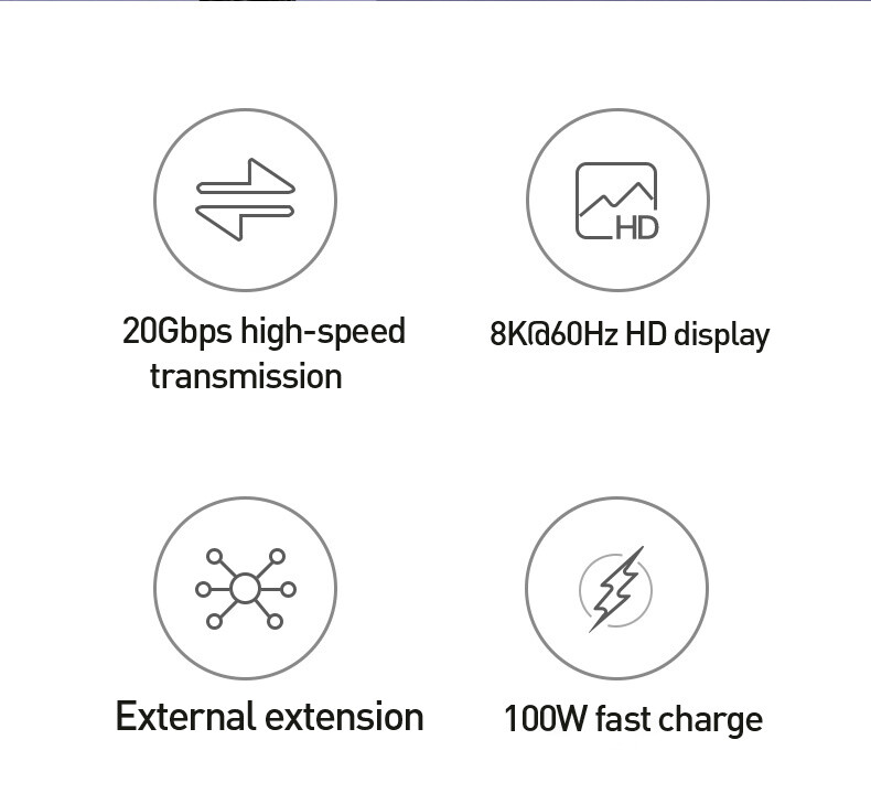 USB 3.2 Type-C TO USB C 5A 100W Power Fast Charging Quick charger Cable 20Gbps gallery