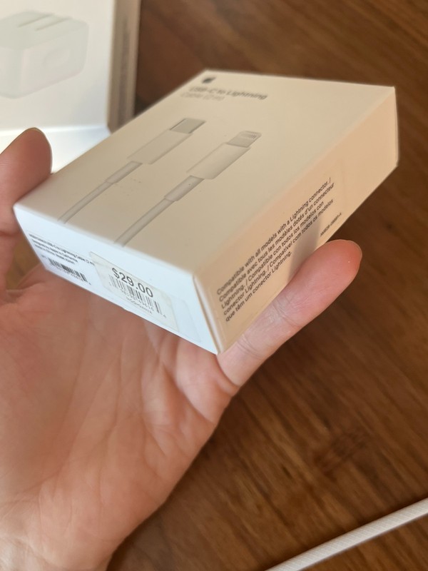 BRAND NEW Dual USB-C Port 35W Compact Power Adapter and USB-C Lightning Cable gallery