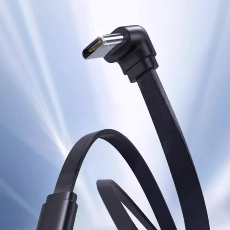 Soft Silicone USB C Male to Male Charging Cord 66W Power Delivery 480Mbps Fast gallery