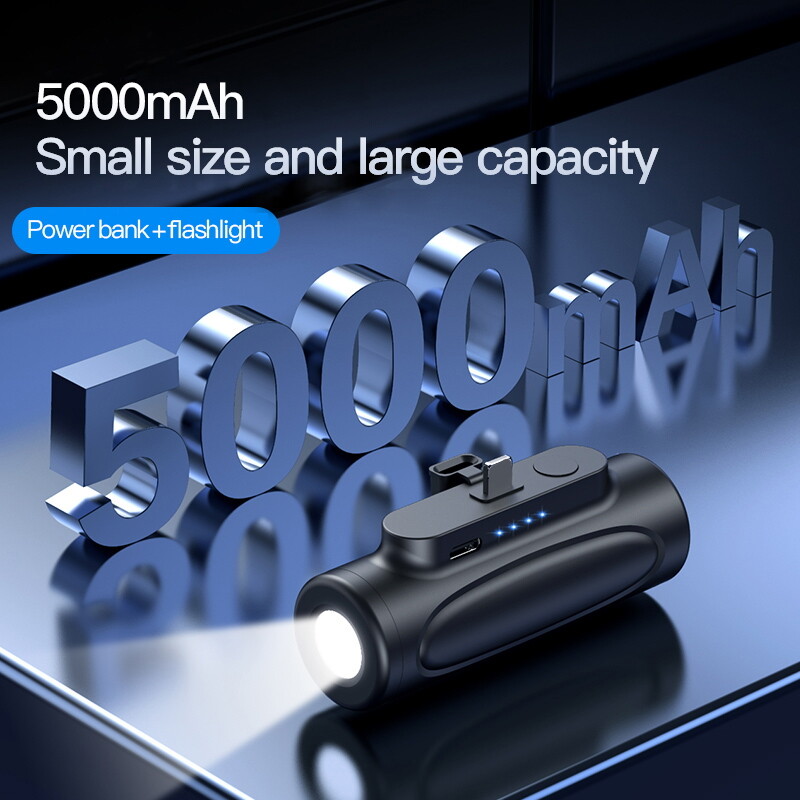 5000mAh Portable Power Bank External Battery Fast Charger For Apple iPhone 14 13