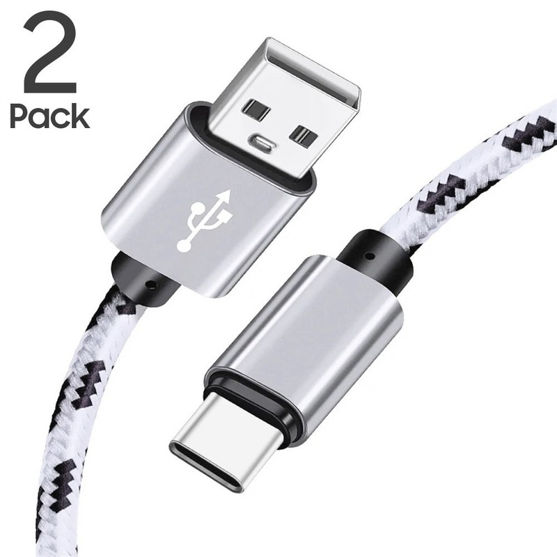 2X 10FT USB-C Type C Fast Charger Cable for iPhone 16 15 Pro Max / Galaxy S25 24