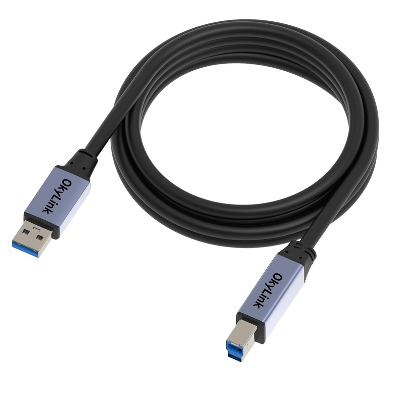 10 FT 3M USB 3.0/3.2 Gen 1 Printer Cable A Male To B Male 5Gbps Aluminum gallery