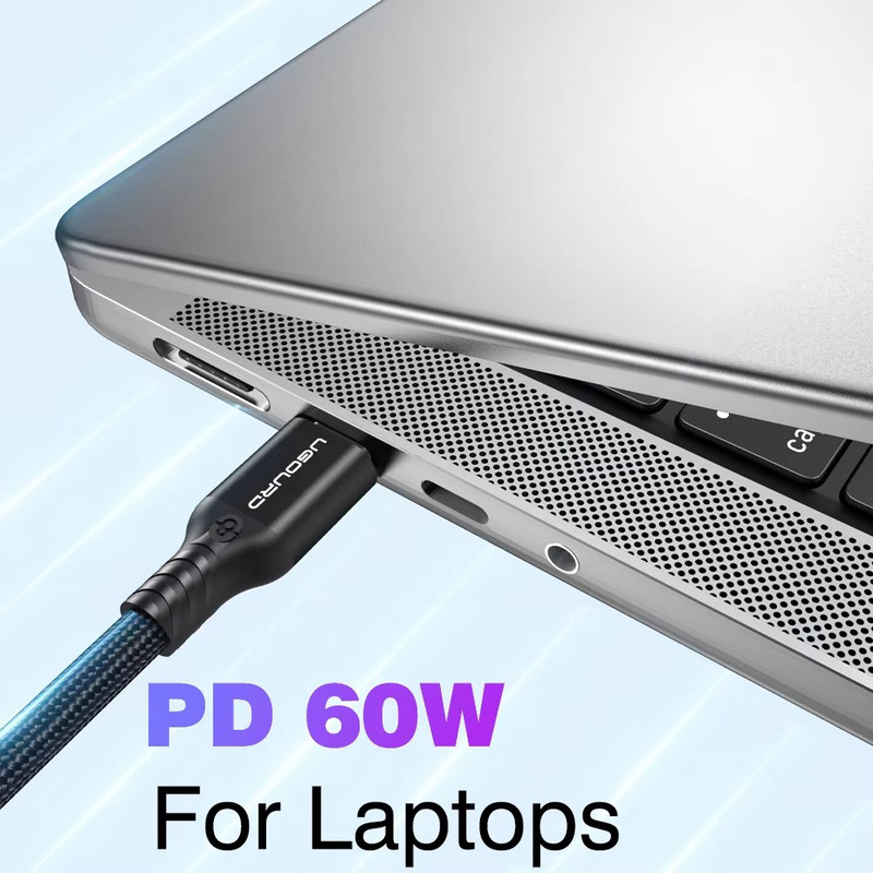 USB-A To USB-C Cable USB3.2 60W Fast Charging Cord 10Gbps For iPhone Samsung gallery