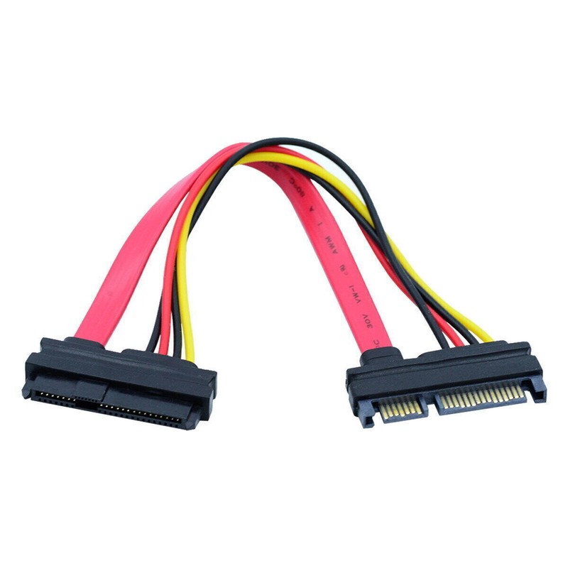 CABLECY SATA 22Pin Hard Disk Drive Raid to SFF-8482 SAS 29 Pin Extension Cable gallery