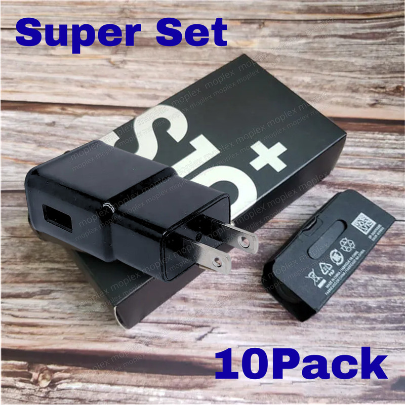 Ultra 5G USB C Type C Cable Fast Wall Charger 10Pack For Samsung S9 S10 Plus S20