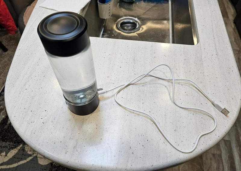 USB Charging Cable for Hydrogen Water Generator Bottle, USB to DC | Charger Cord gallery