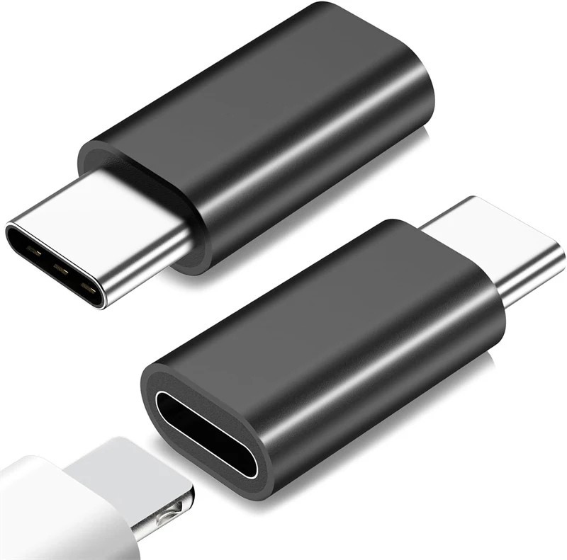 USB C to Lightning Adapter 3 Pack for iPhone 15 16 17 Fast Charging Sync
