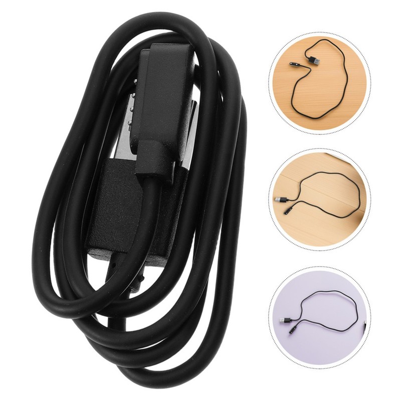 5PCS Magnet USB Fast Charge Data Cord - 4-Pin Smartwatch Phone Charger Magnetic gallery