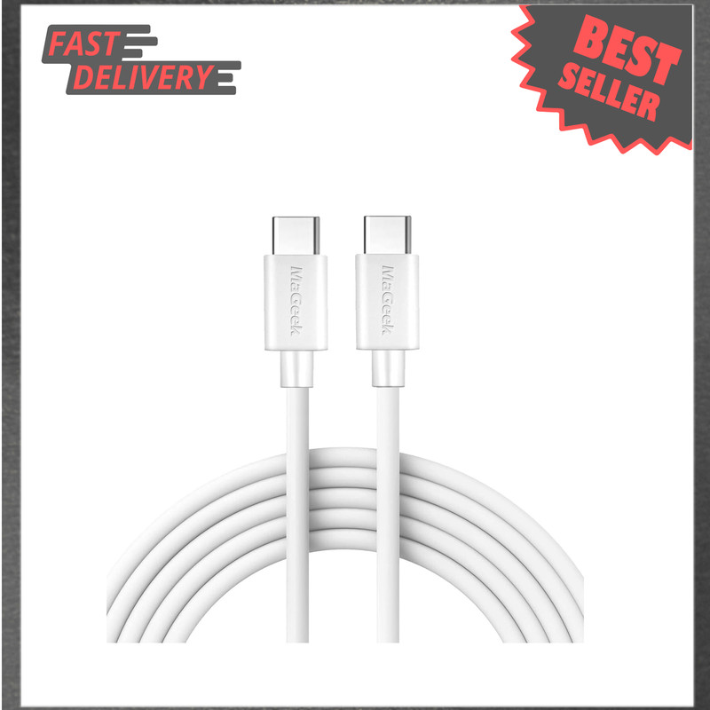 USB C to USB C Cable 10ft Fast Charging Data Sync Cord for iPhone Samsung Galaxy