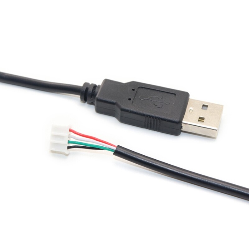 PVC+Brass 28AWG USB to PH1.5 Extension Cable Black Data Line gallery