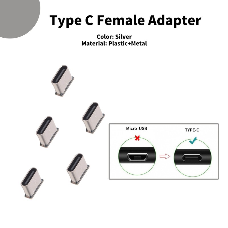 Female Adapter C Type Jack Female 5PIN SMD Charging Port Type-C I5O7 gallery