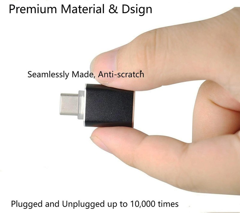 2 PCS OTG TypeC Male To USB 3.0 Female Adapter Converter HighSpeed Data PC gallery