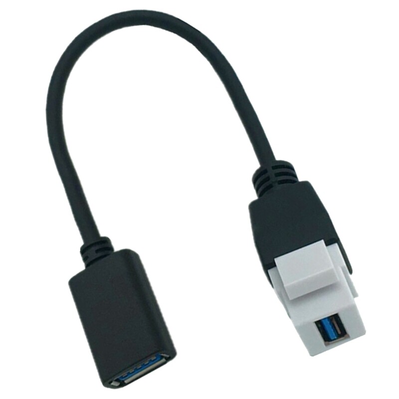 USB3.0 Keystone Cable USB3.0 Adapter for Quick &Stable Device Connectivity