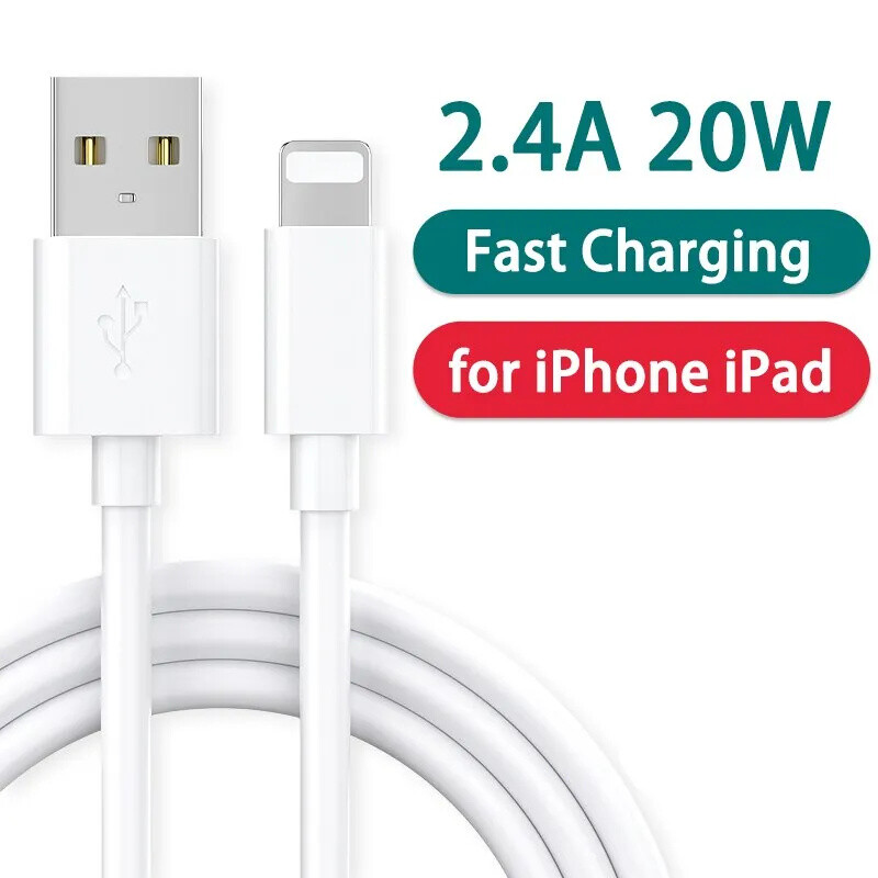 USB Data Fast Charger Cable Cord For Apple iPhone 5 6 7 8 X 11 12 13 14 Pro Max gallery