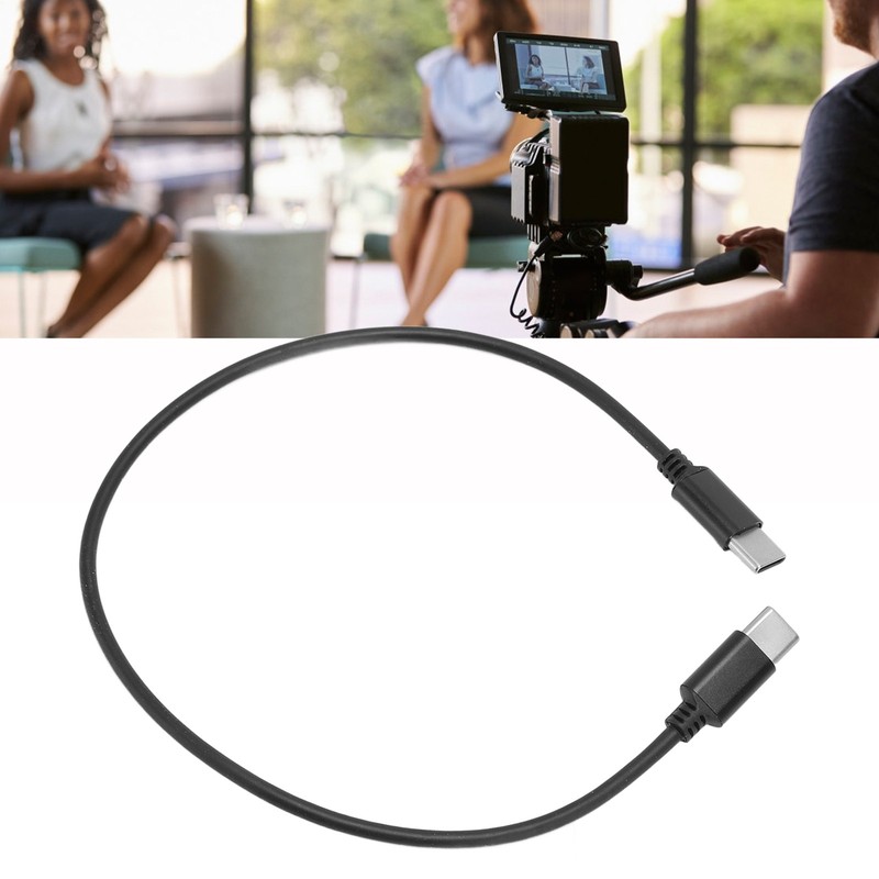 Type C To Type C Microphone Cable Connect Phone To Wireless Lapel Microphon FJJZ gallery