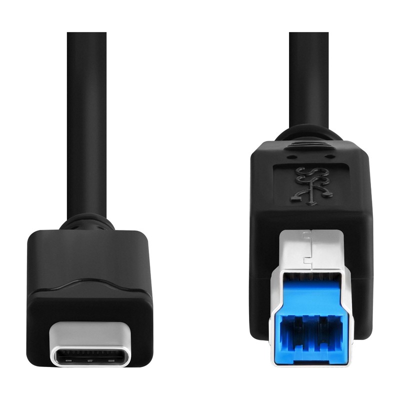 20ft USB Type C to USB B 3.0 Tethering Cable - Compatible with Printers & Laptop gallery