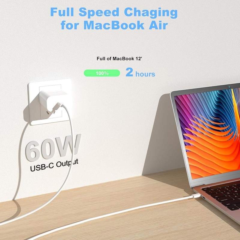 Lot 60W USB-C to USB-C Cable 3/6Ft PD Fast Charger Cord For Samsung iPhone 15 16 gallery