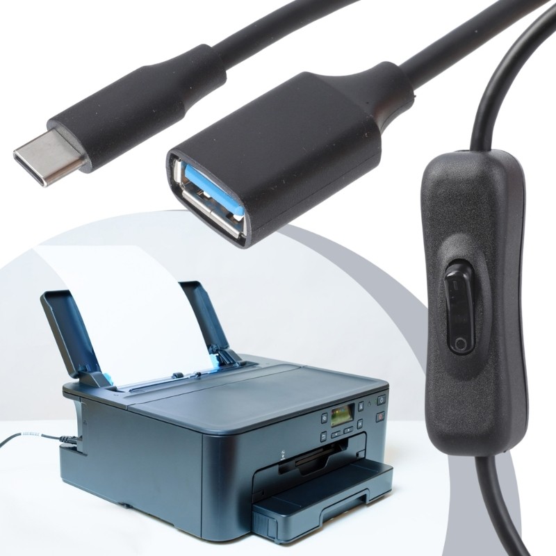 Type C To USB 3.0 Female OTG Adapter Cable For Mouse Keyboards 5Gbps Charging gallery
