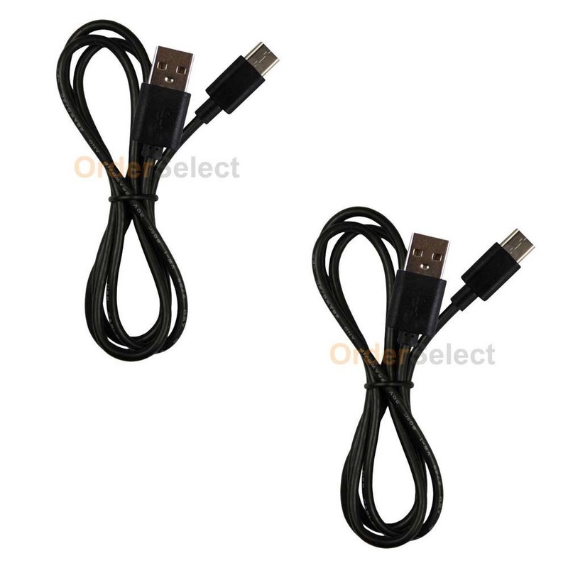 2 USB Type C Cable for ZTE Axon 7 Mini / Grand X X3 / Imperial Max 2 / Zmax Pro