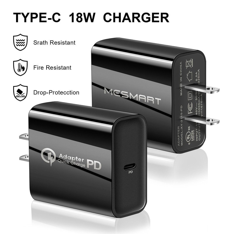 For Samsung Galaxy Series Quick Charge US Fast 20W USB-C PD Plug Charger Adapter gallery