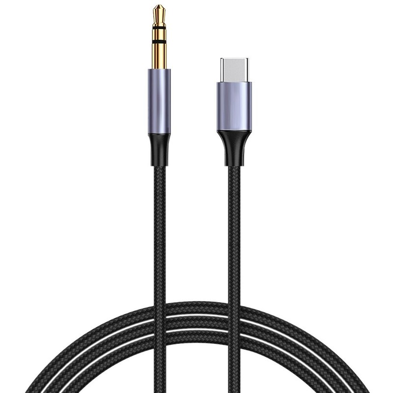 High Quality USB C to 3.5mm Audio Headphone Car Stereo Jack Cable for OnePlus 9