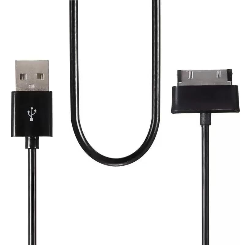 USB to 30 Pin Charger Cable Nylon Braided Charging Cord 3ft USB Sync Charging... gallery