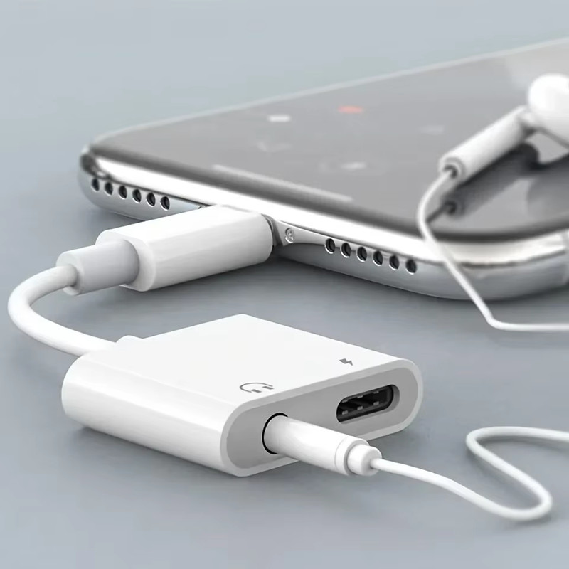 Type-C USB C to 3.5mm Jack Headphone & Charger 2 in 1 Adapter for Samsung Galaxy gallery