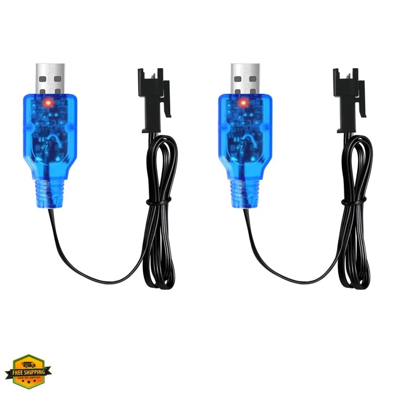 SM2P 3.7V Charger Cable 1S USB Battery Charger with SM-2P Connector for 3.7V …